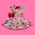 Girls Bow Apple School Dress with Matching Bow - Bowtism